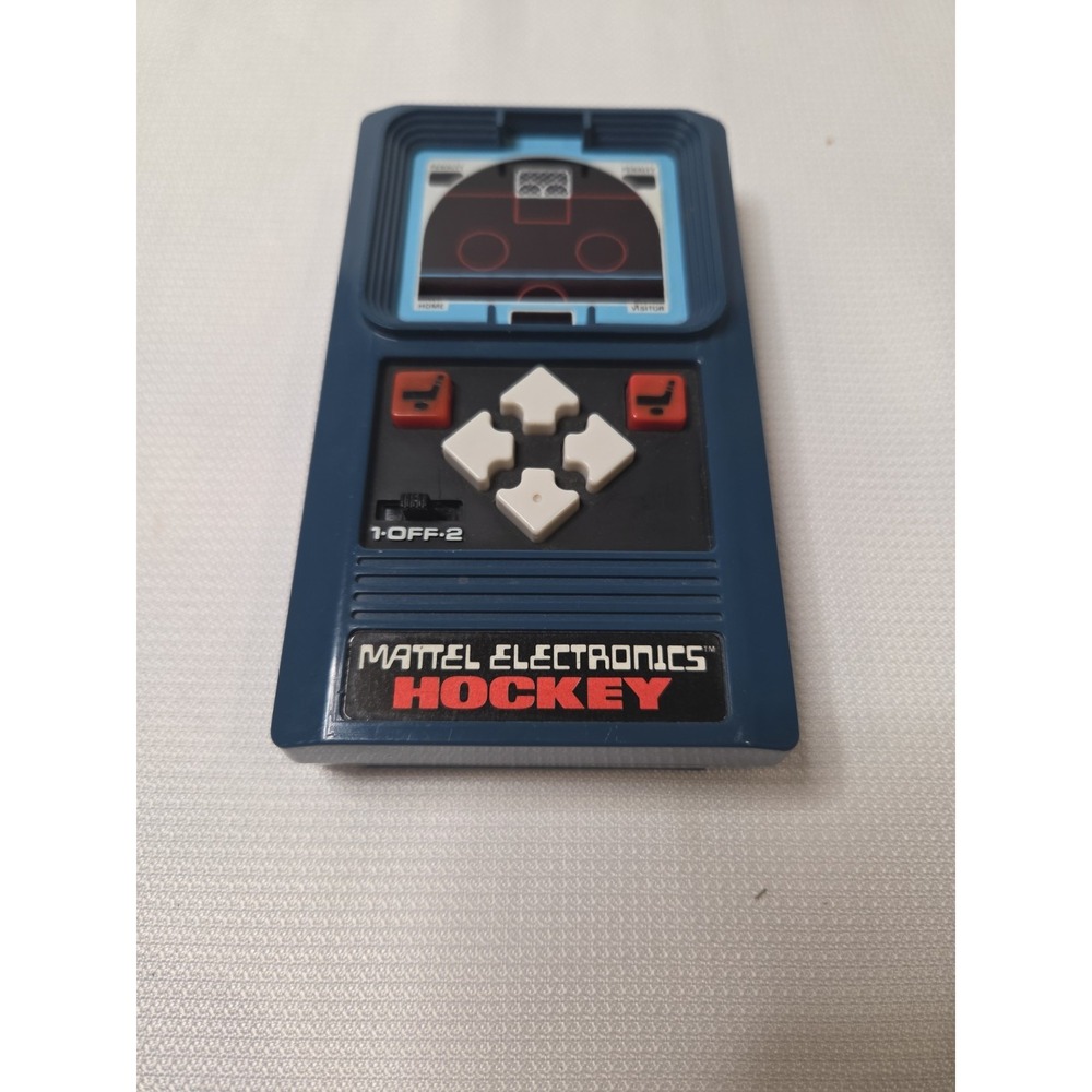 Vintage 1978 Mattel Hockey & Electronic Baseball Handheld Game Lot TESTED